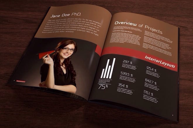 I will design a professional ebook, book interior layout