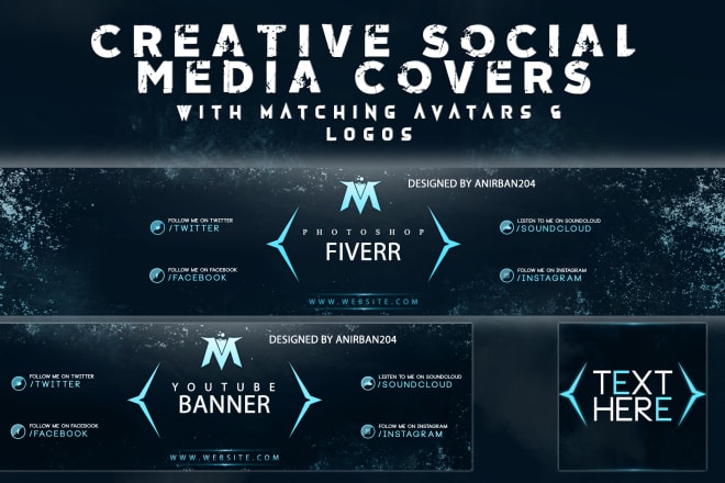 I will design a youtube banner,gaming banner,twitch banner,header