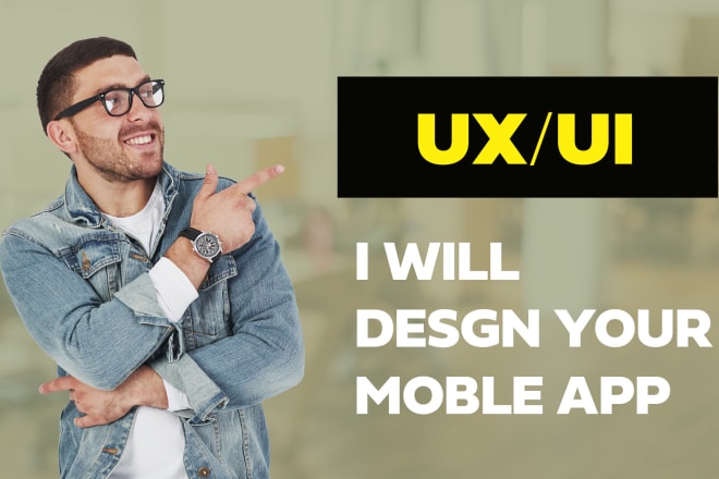 I will design awesome ui ux for your mobile app