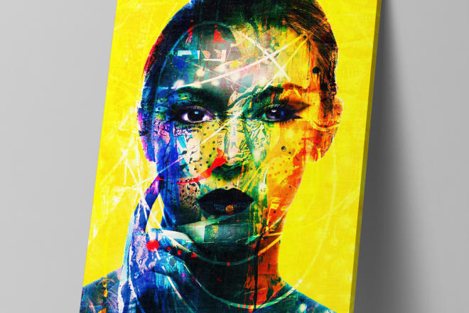 I will design canvas wall arts and flyers like canvas cultures