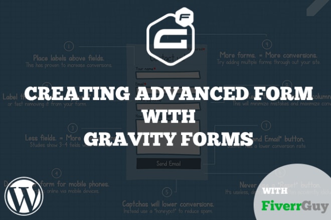 I will design complex web form with gravity form