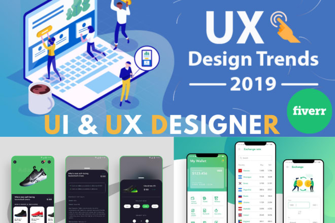 I will design elegant ui ux