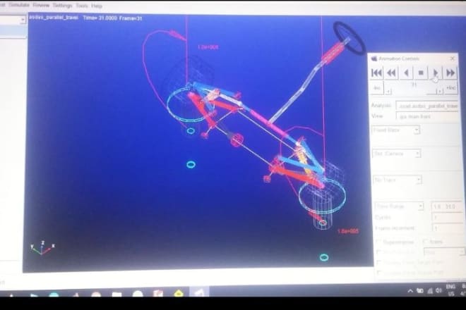 I will design suspension and steering geometry for your vehicle