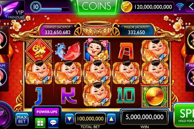 I will develop a profitable slot game,slot game machine,slot game machine