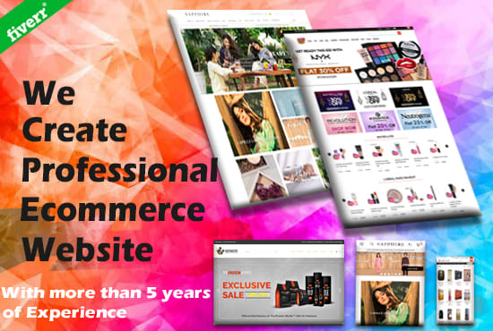I will develop a responsive e commerce wordpress store for you