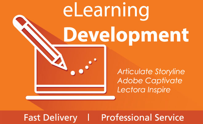 I will develop elearning course using articulate storyline, 360