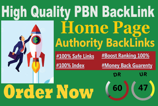 I will do 15 DR 60 homepage seo backlinks manually permanent