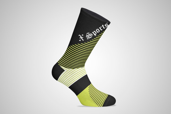 I will do creative socks unique sock design