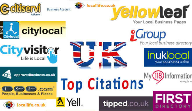 I will do UK local citations to improve local seo search rankings