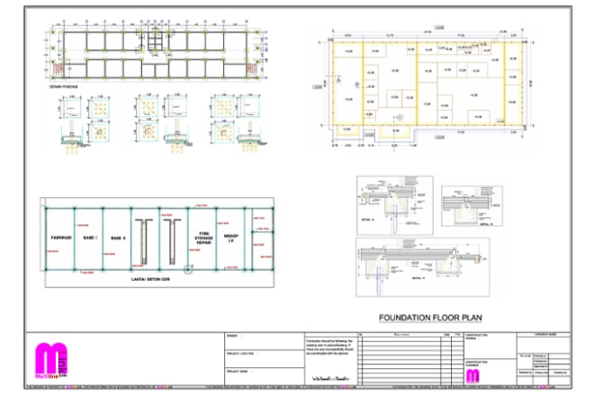 I will draw foundation mechanical electrical hvac plumbing floor plan