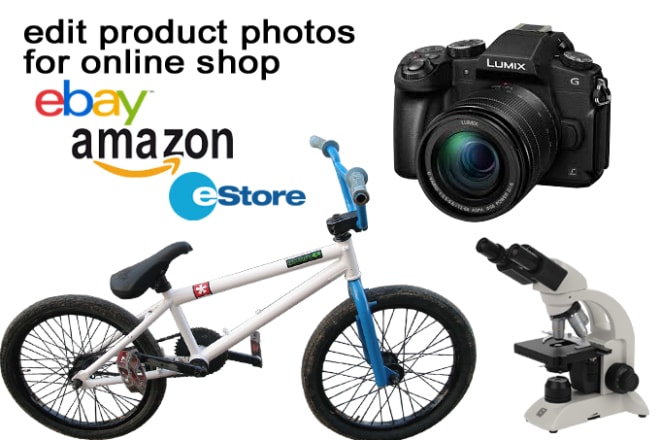 I will edit product photos for online shop