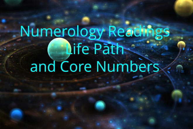 I will give numerology life path reading with affirmation