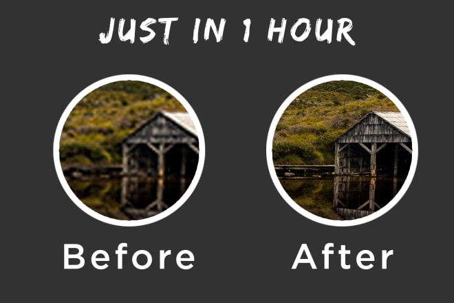 I will increase the resolution of any image just in 1 hour