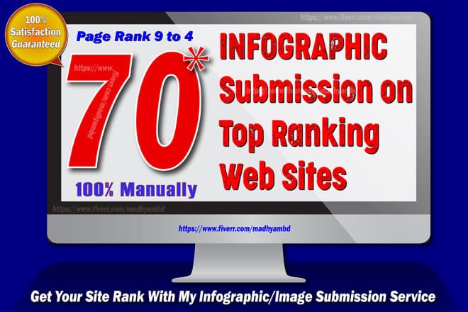 I will infographic submission to 70 infographic or image sharing sites