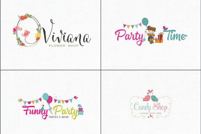 I will make a baby, kids or children logo for your shop or product
