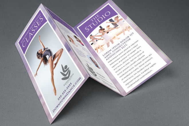 I will make custom design brochure and flyers