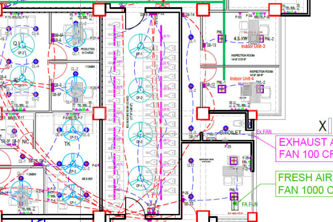 I will make electrical design drawing for you