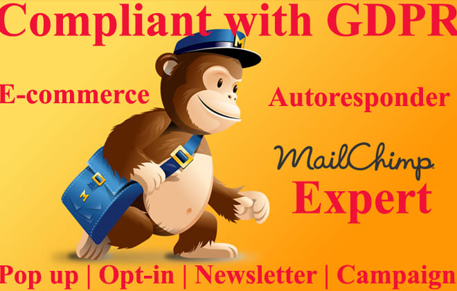 I will make mailchimp pop up, opt in form, autoresponder, template