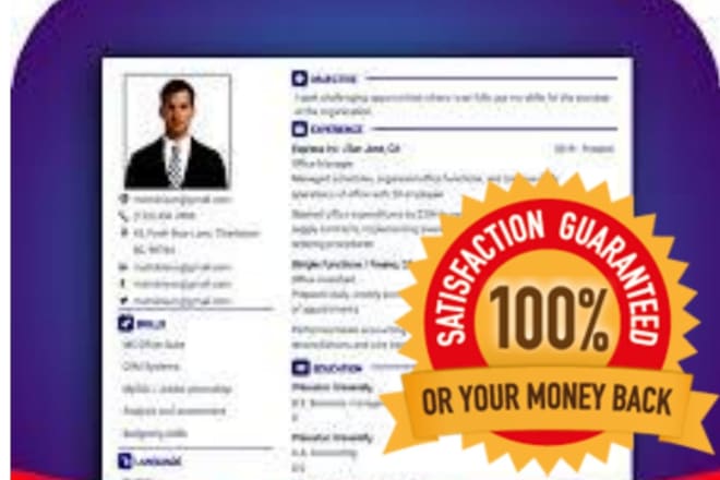 I will provide professional resume writing services buy 1 get 1 free