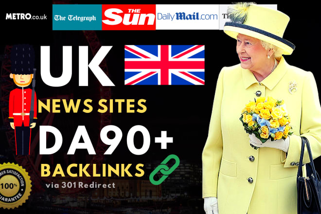 I will provide UK top news magzines website backlinks, high authority seo