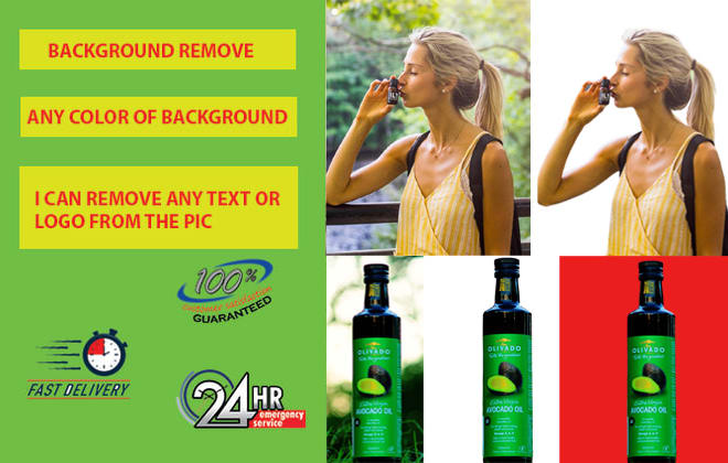 I will remove the background of any picture, cut out the image