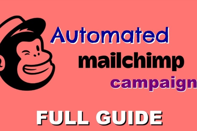 I will set up mailchimp automation, email autoresponder, newsletter