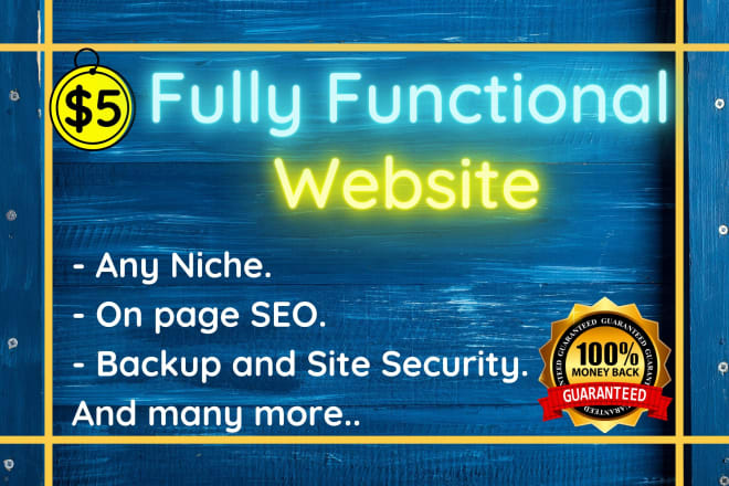I will setup full website on wordpress with all essential pages