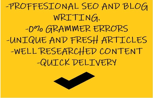 I will write your SEO article in 24 hours