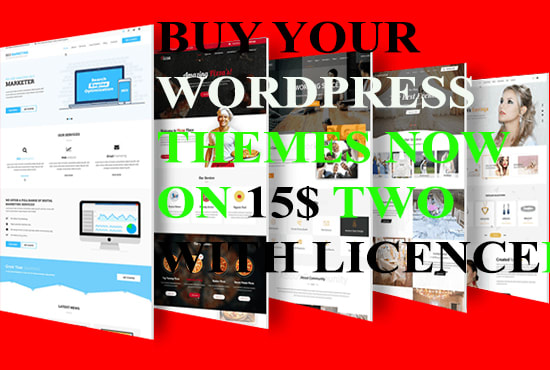 I will you wp templates licences