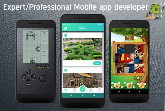 I will be your professional expert mobile app developer