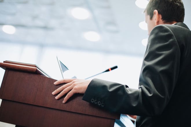 I will be your professional speechwriter