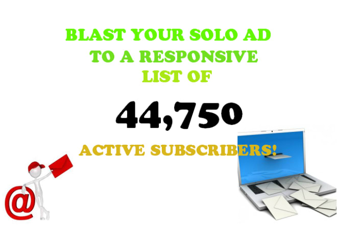 I will blast your solo ads to over 88,000 target niche
