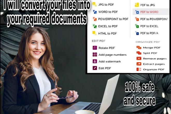 I will convert scanned PDF to word, excel, powerpoint