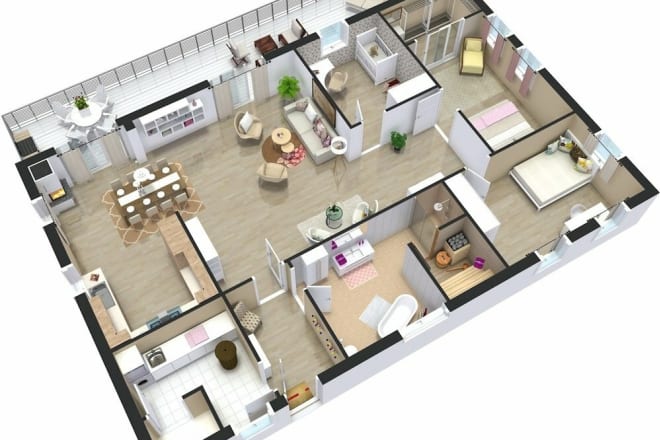 I will create 3d floor plans from your matterport link or sketch