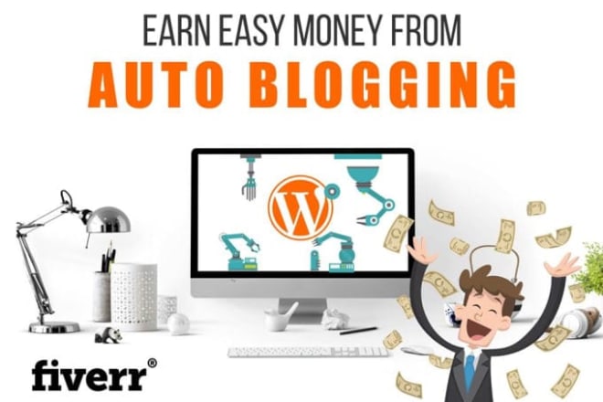 I will create an autopilot autoblog wordpress website with RSS