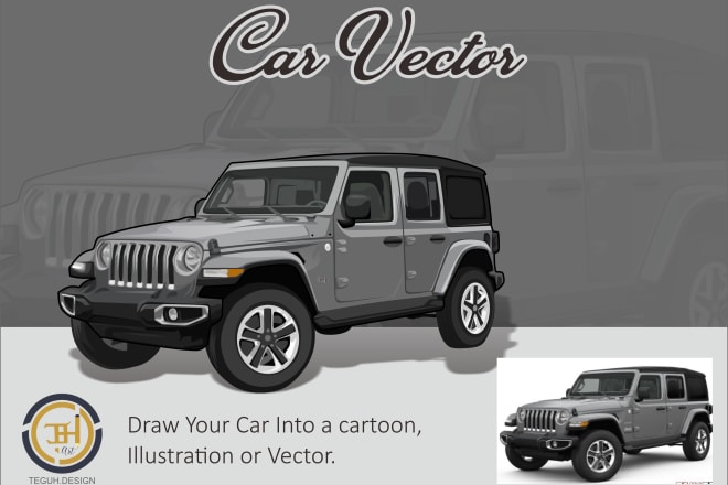 I will create awesome vector cars sport