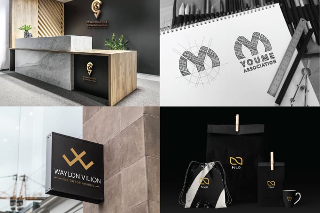 I will create modern business logo design