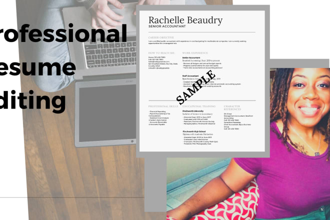 I will deliver professional resume writing and cover letter writing