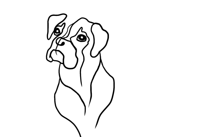 I will design a line art minimalist animal tattoo