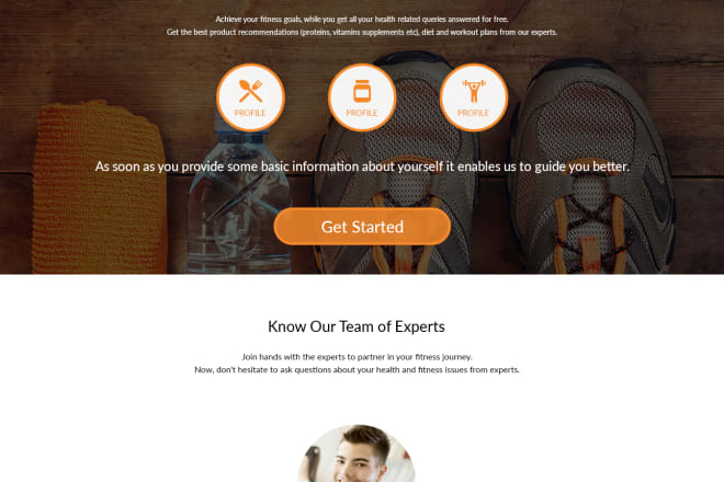 I will design photoshop web template or PSD website