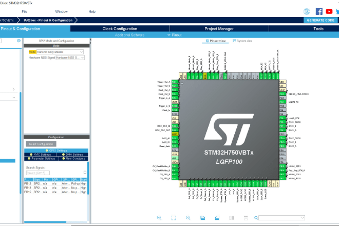 I will develop stm32 firmware code circuits by stm32cubemx stm32cubeide iar