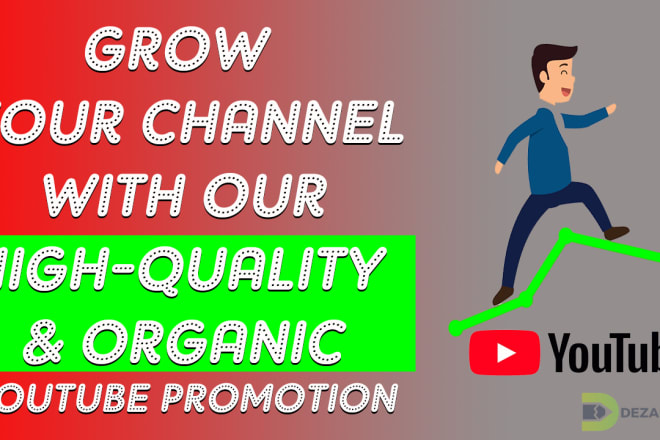 I will do a high quality organic youtube promotion of your videos