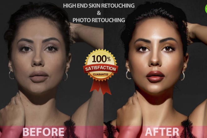 I will do high end photo portrait retouching, beauty photo retouch