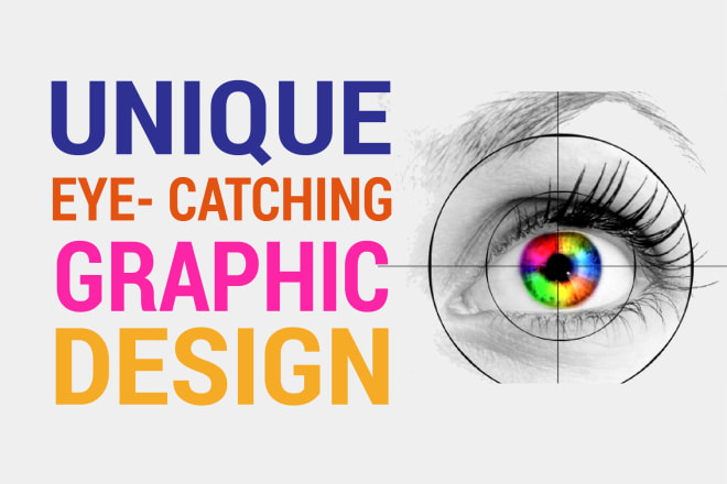 I will do professional graphic designing