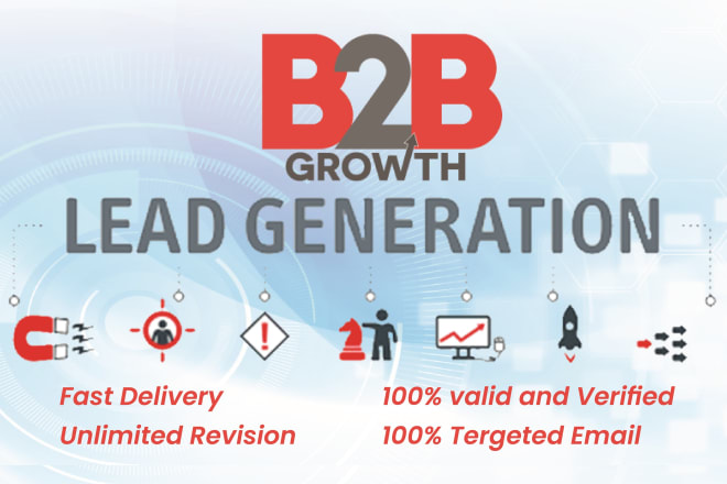 I will do targeted b2b linkedin lead generation email list building