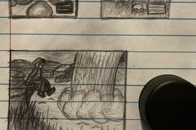 I will draw an album cover for you