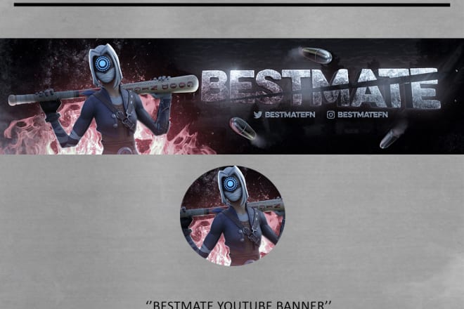 I will make a fortnite banner or header