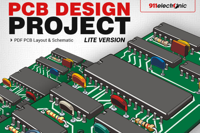 I will make pcb board project company quality, lite version