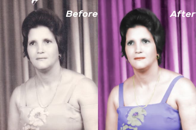 I will restoration old photo professionally