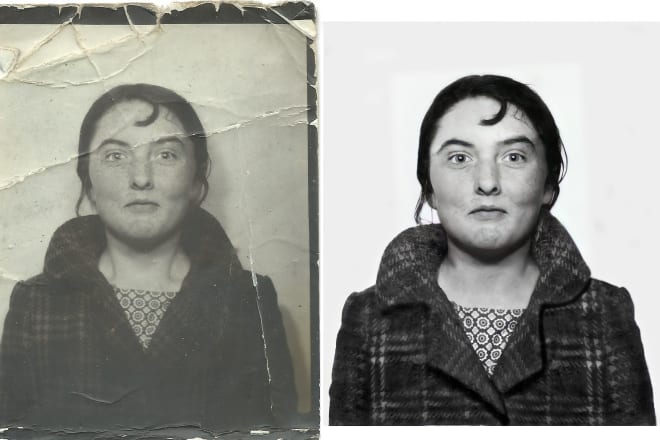 I will restore, repair, damaged photo, view result before you buy